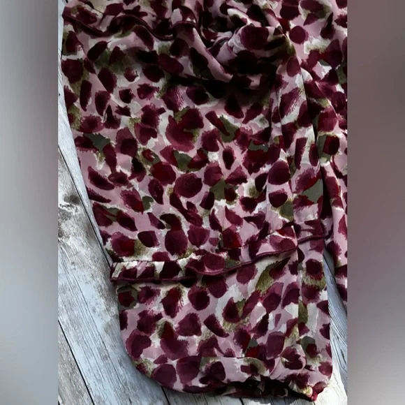 Belle by Kim Gravel Women's Pink Patterned Top - Picture 10 of 10